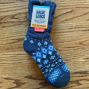NEW w/ Tags Women’s Muk Luks Thermal Socks 2-Pack